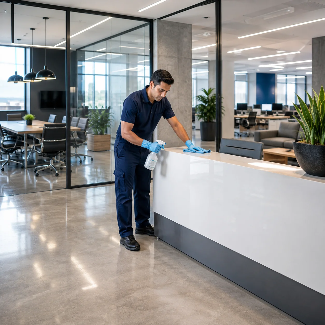 Spotless Office Space Maintenance