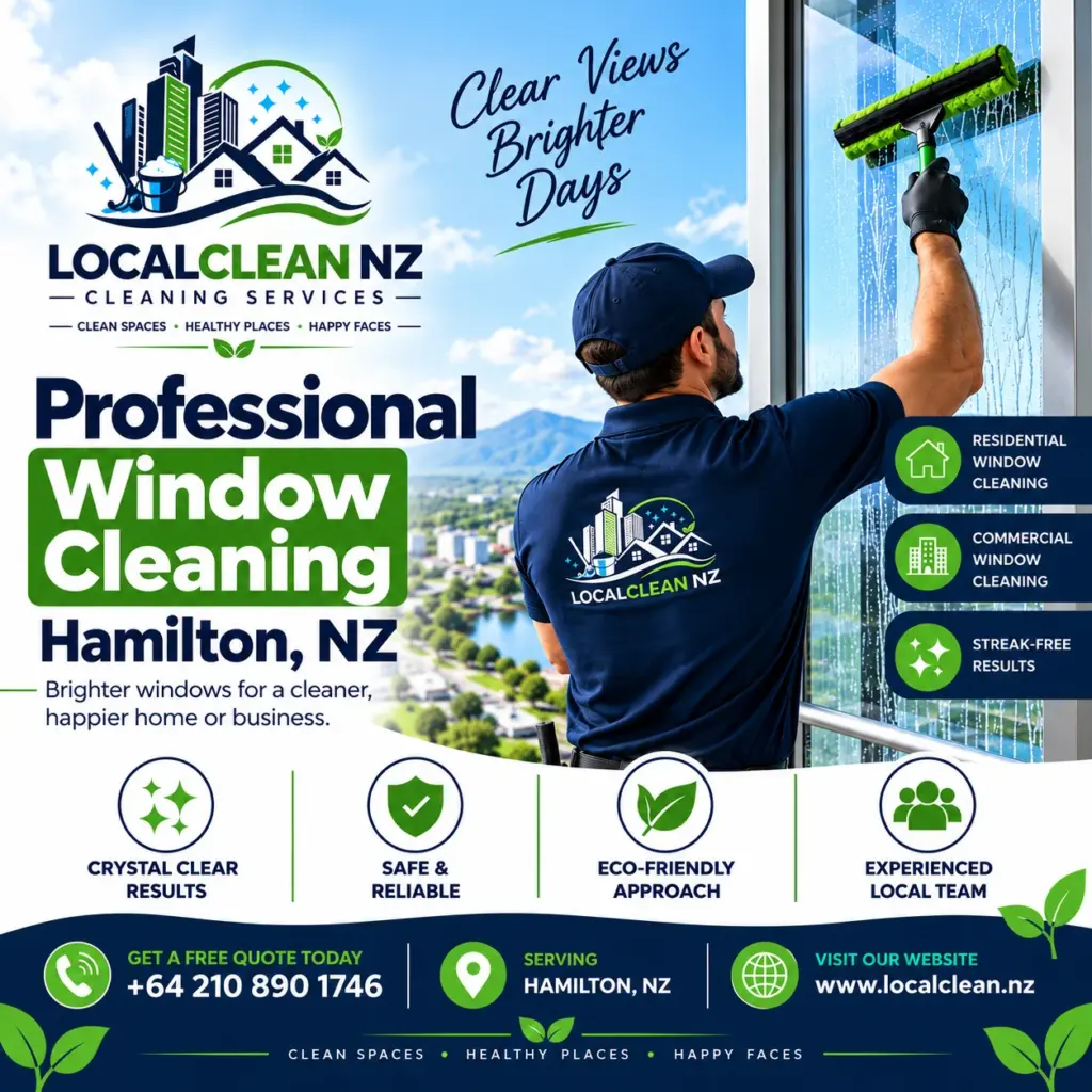 Professional Window Cleaning Hamilton, NZ