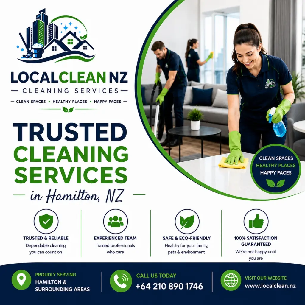 Trusted Cleaning Services in Hamilton, NZ